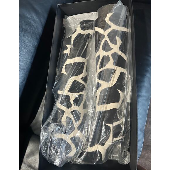 NEW Giuseppe Zanotti Hattie Boots Calfhair Giraffe Print Over the Knee Boot 37.5 - Picture 5 of 10